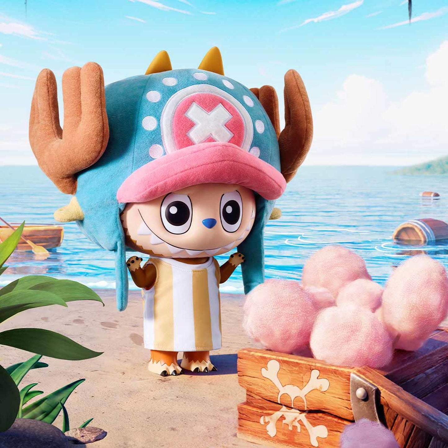 Pop Mart MEGA LABUBU 400% TONY TONY CHOPPER