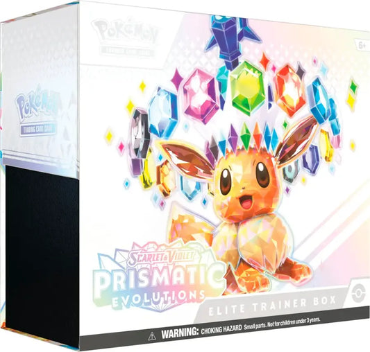 Pokémon TCG: Scarlet & Violet Prismatic Evolutions Elite Trainer Box