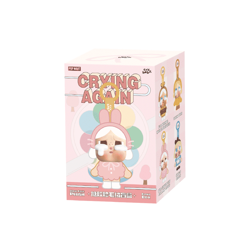 Pop Mart CRYBABY Crying Again Series-Vinyl Face Plush Blind Box