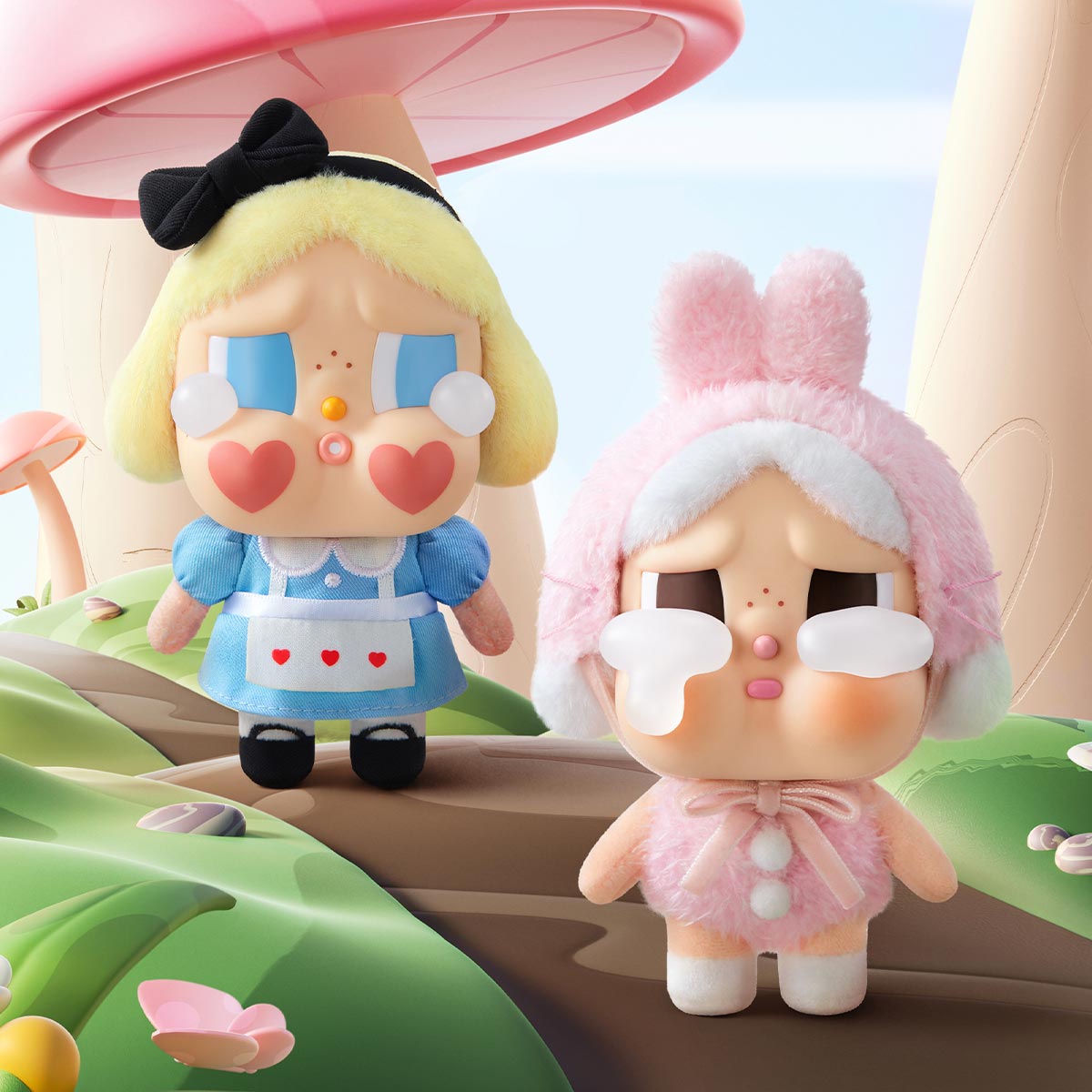 Pop Mart CRYBABY Crying Again Series-Vinyl Face Plush Blind Box