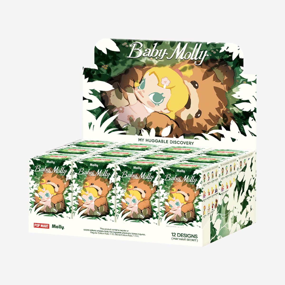Pop Mart Baby Molly My Huggable Discovery Series Figures