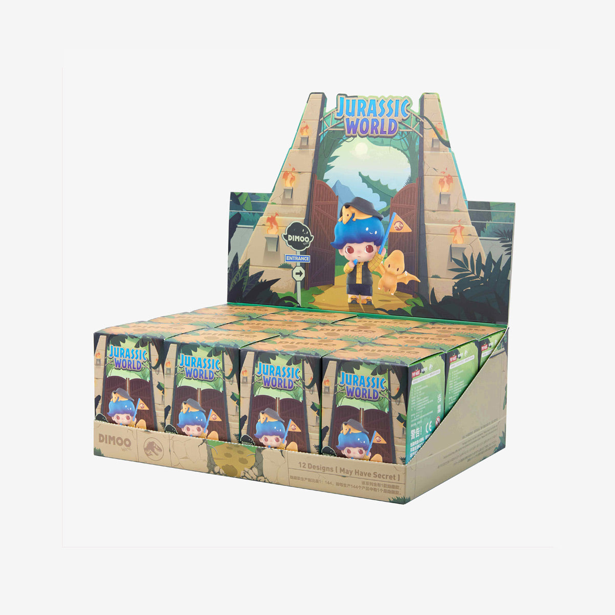 Pop Mart DIMOO Jurassic World Series Blind Box