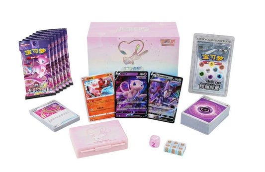 Pokémon TCG: S-Chinese Mew "Construction of Advanced" Fusion Gift Box